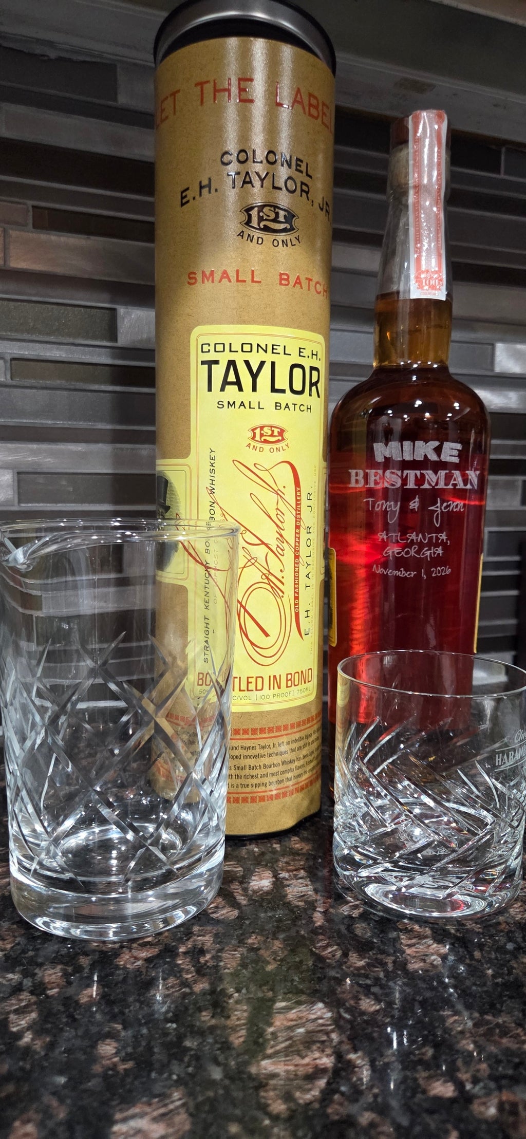 Custom Engraved Glassware