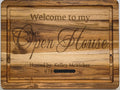 Custom Open House Cutting Board – Realtor Branding Piece