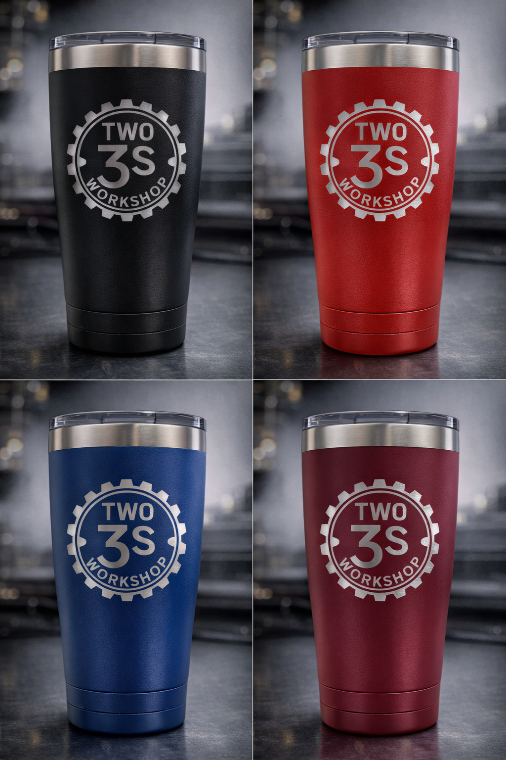 Custom Laser-Engraved Tumbler