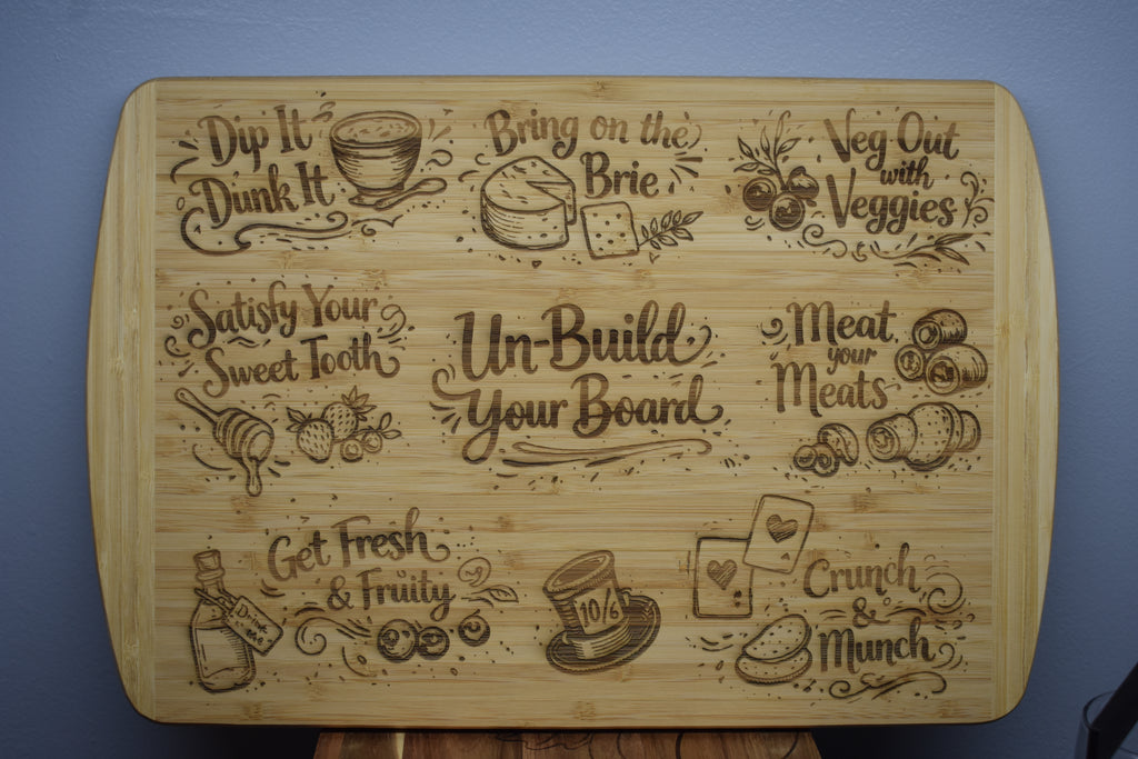 Mad Tea Party “Un-Build Your Board” Charcuterie Board