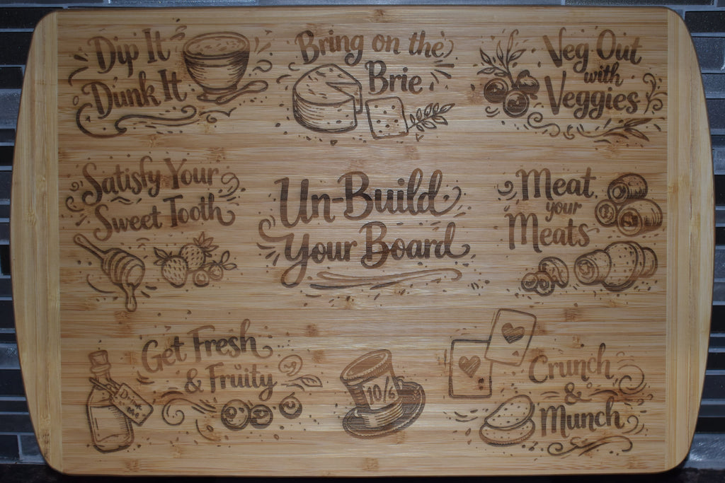 Mad Tea Party “Un-Build Your Board” Charcuterie Board