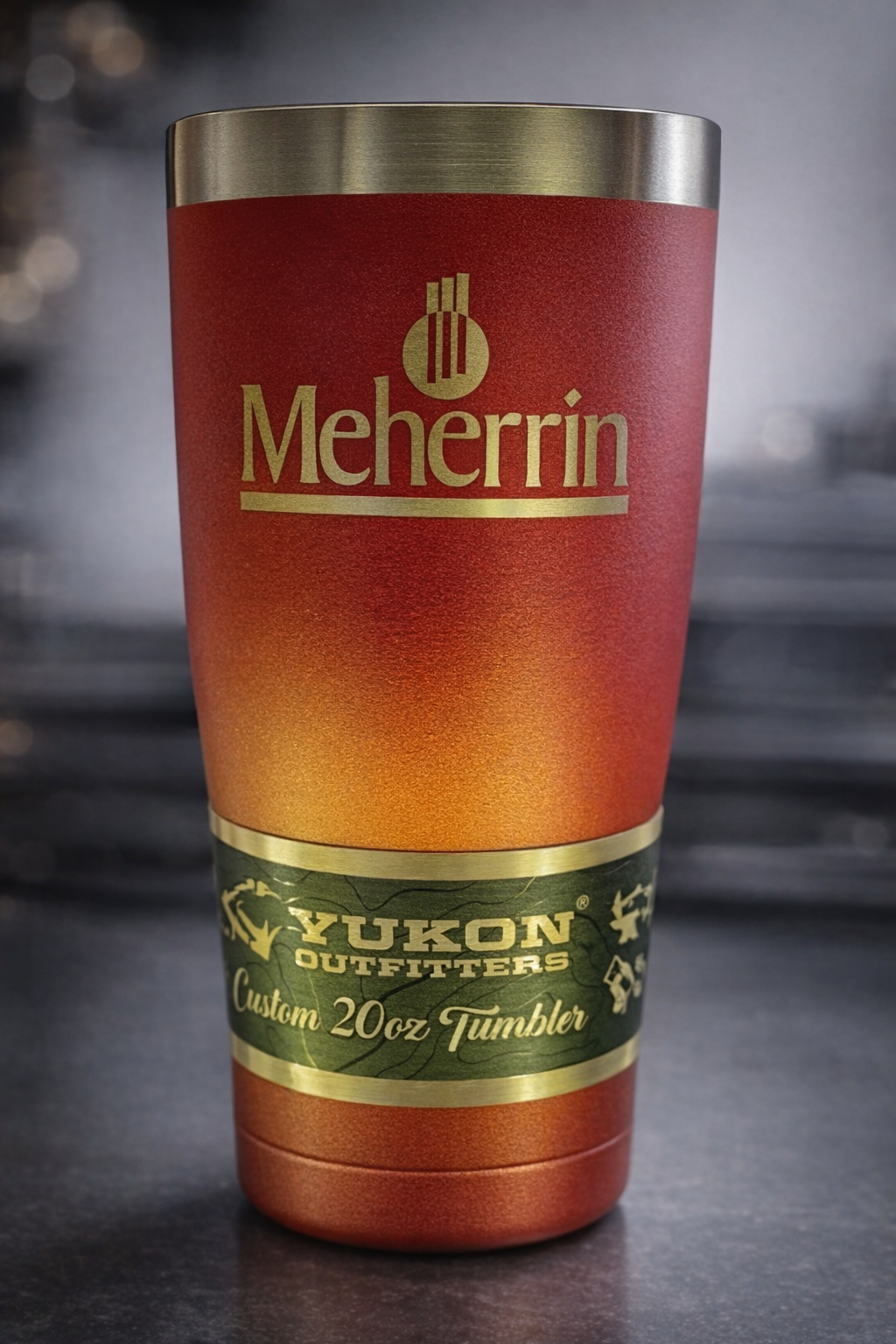 Custom Laser-Engraved Tumbler