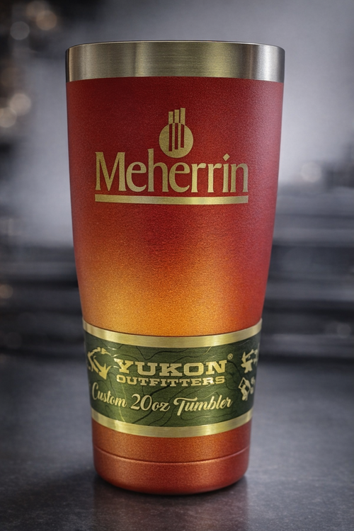 Custom Laser-Engraved Tumbler
